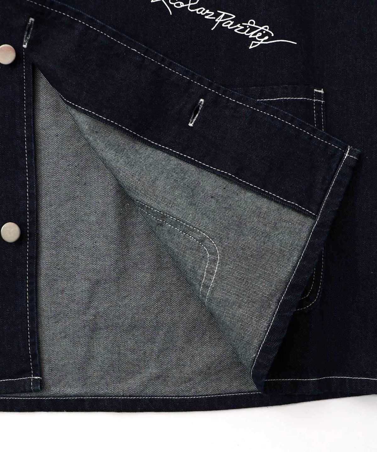 らくがき風ワッペンシャツジャケット-27