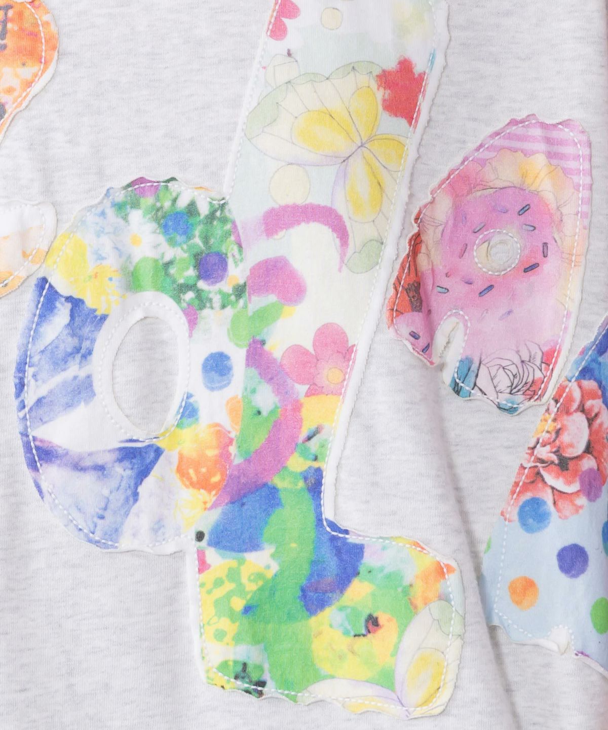 スカラー総柄ロゴアップリケ裏毛プルオーバー-8