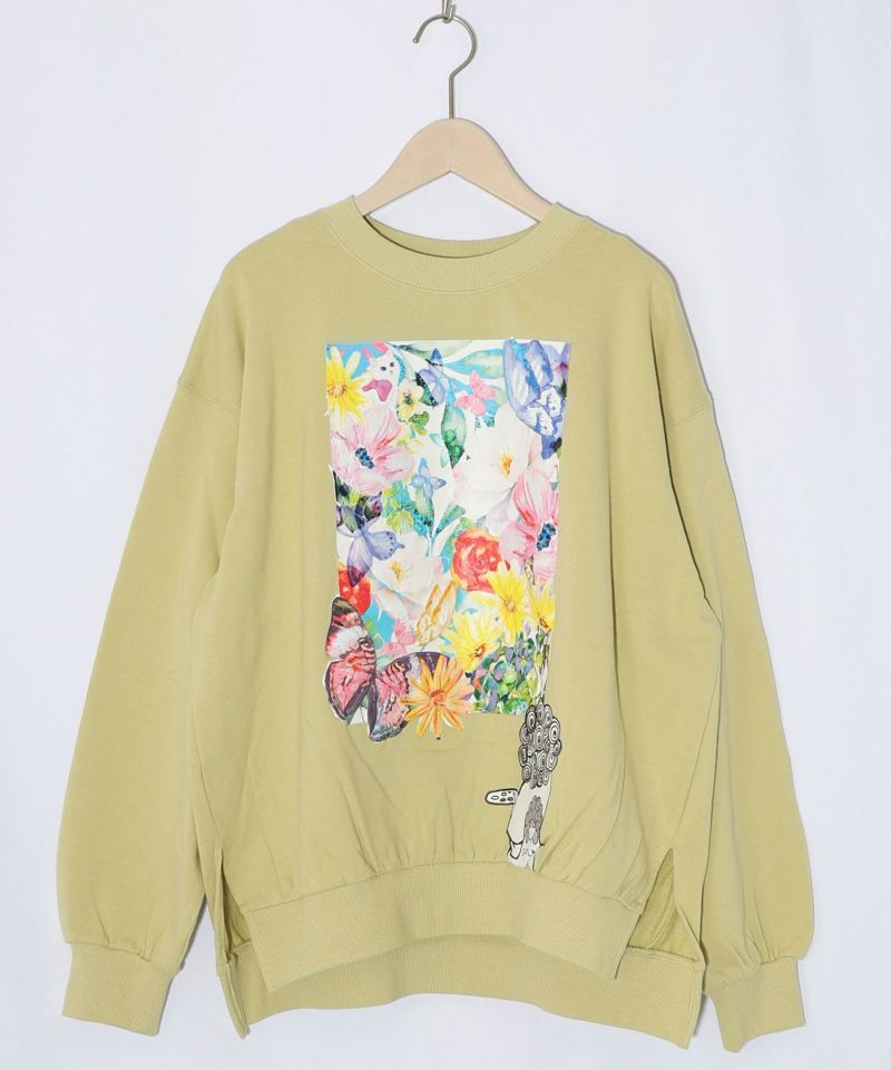 画家スカラーちゃんキャンバス柄プルオーバー-14