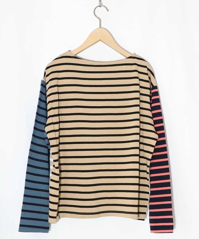 スカラーちゃん×ミックス配色ボーダープルオーバー-7