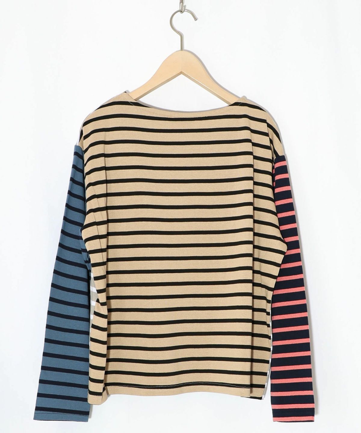 スカラーちゃん×ミックス配色ボーダープルオーバー-7