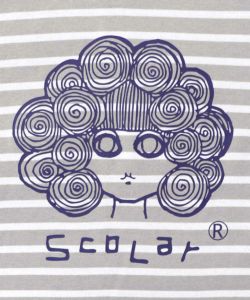 スカラーちゃん×ミックス配色ボーダープルオーバー-8