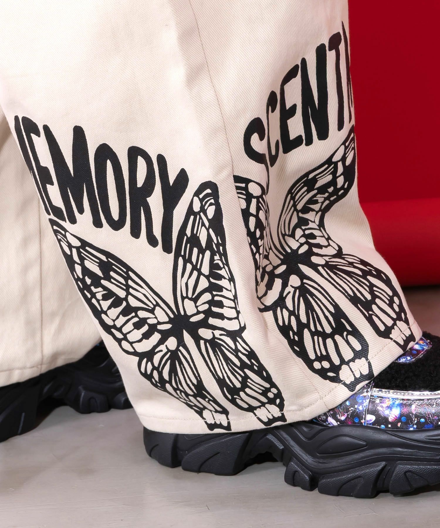 アップリケ×刺繍デニムorツイルパンツ-8