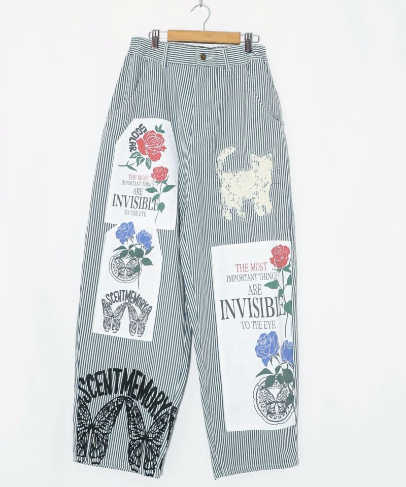 アップリケ×刺繍デニムorツイルパンツ-20