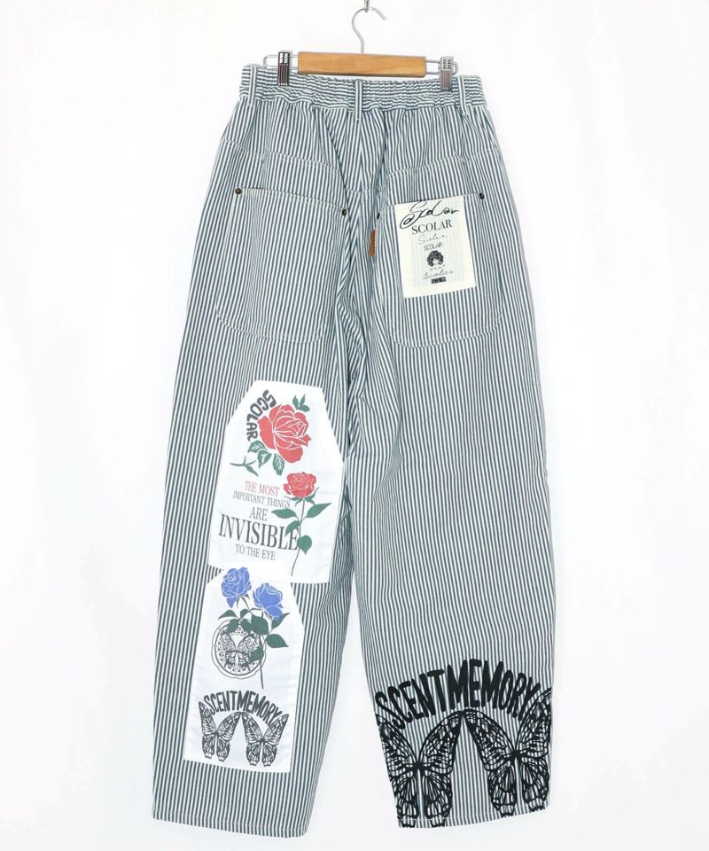 アップリケ×刺繍デニムorツイルパンツ-21