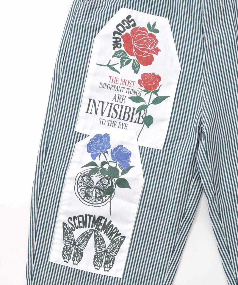 アップリケ×刺繍デニムorツイルパンツ-22
