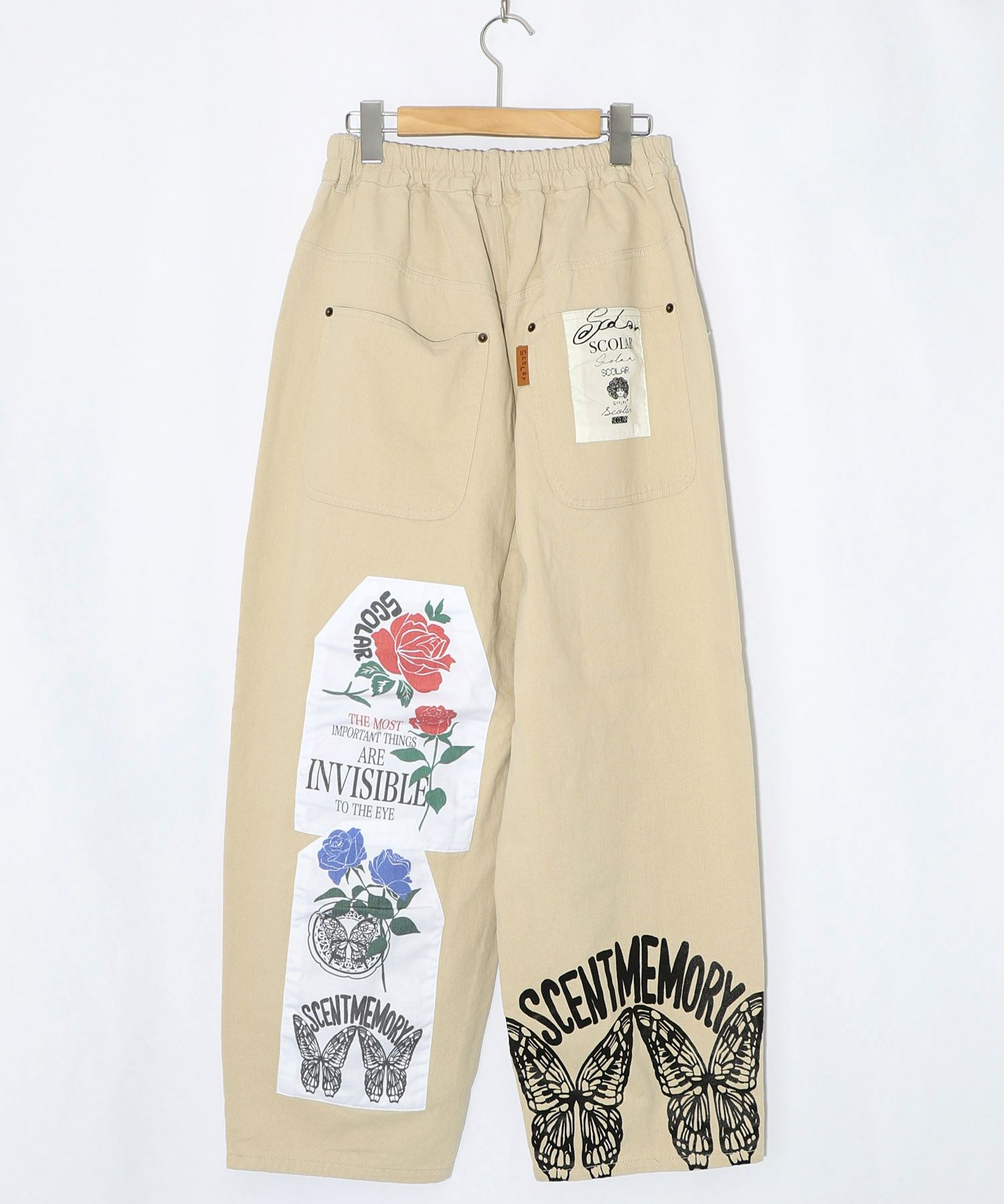 アップリケ×刺繍デニムorツイルパンツ-24