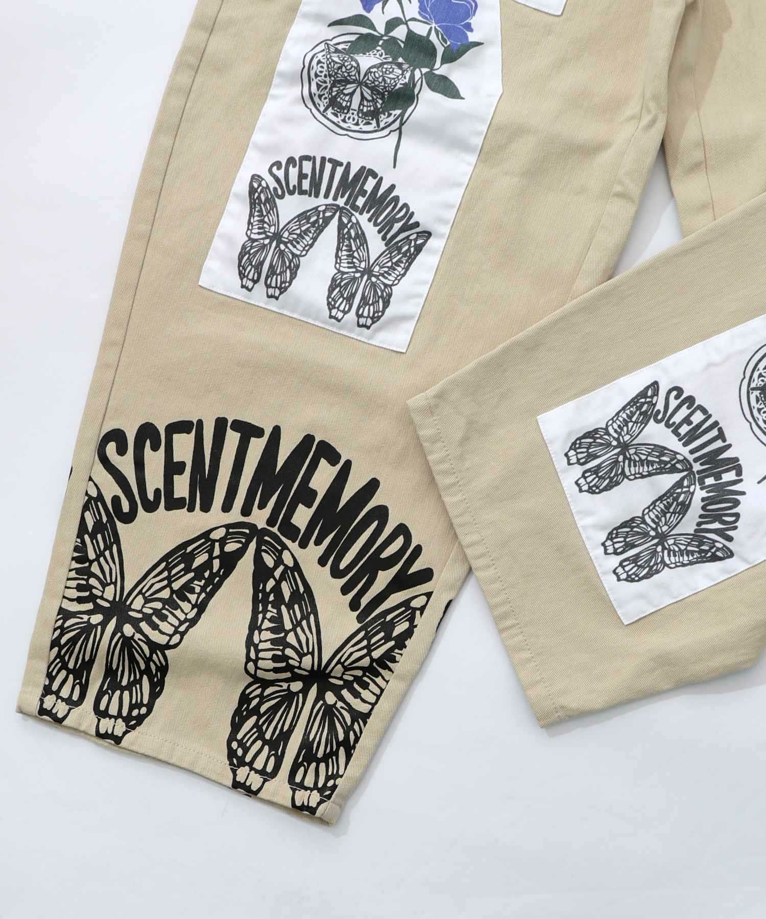 アップリケ×刺繍デニムorツイルパンツ-29