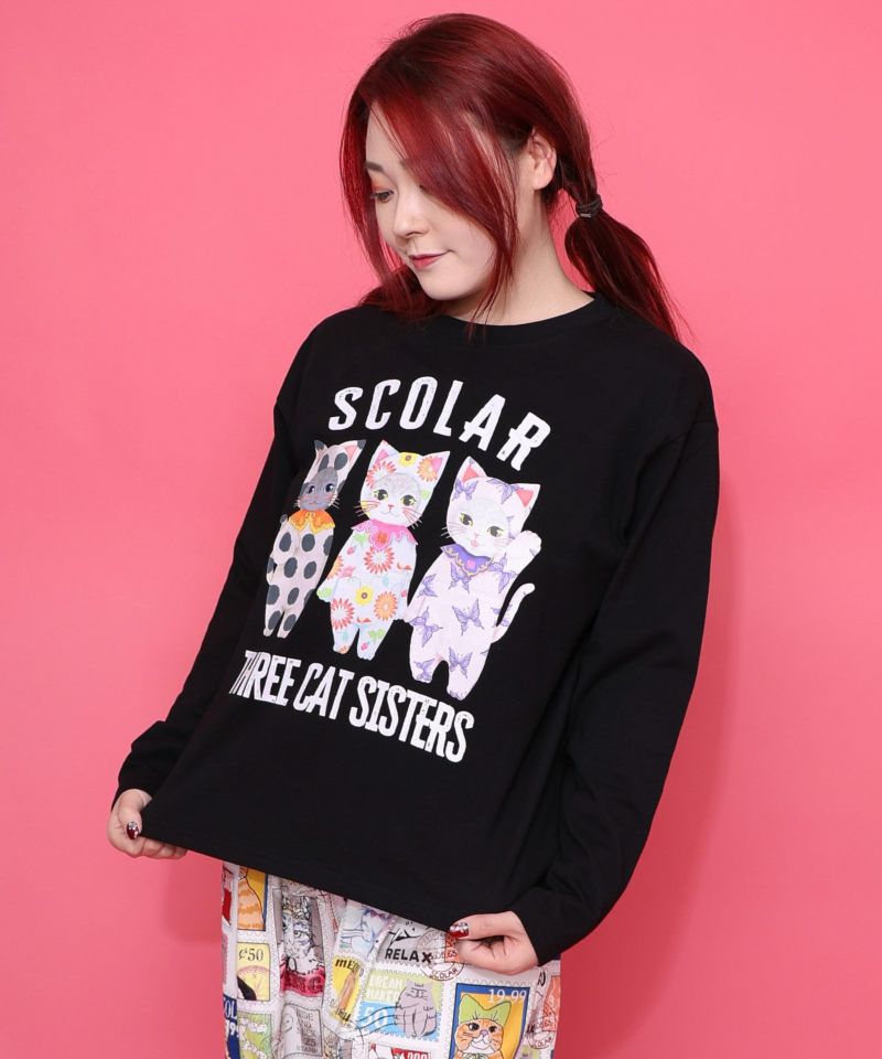 おしゃれネコシスターズTシャツ-5