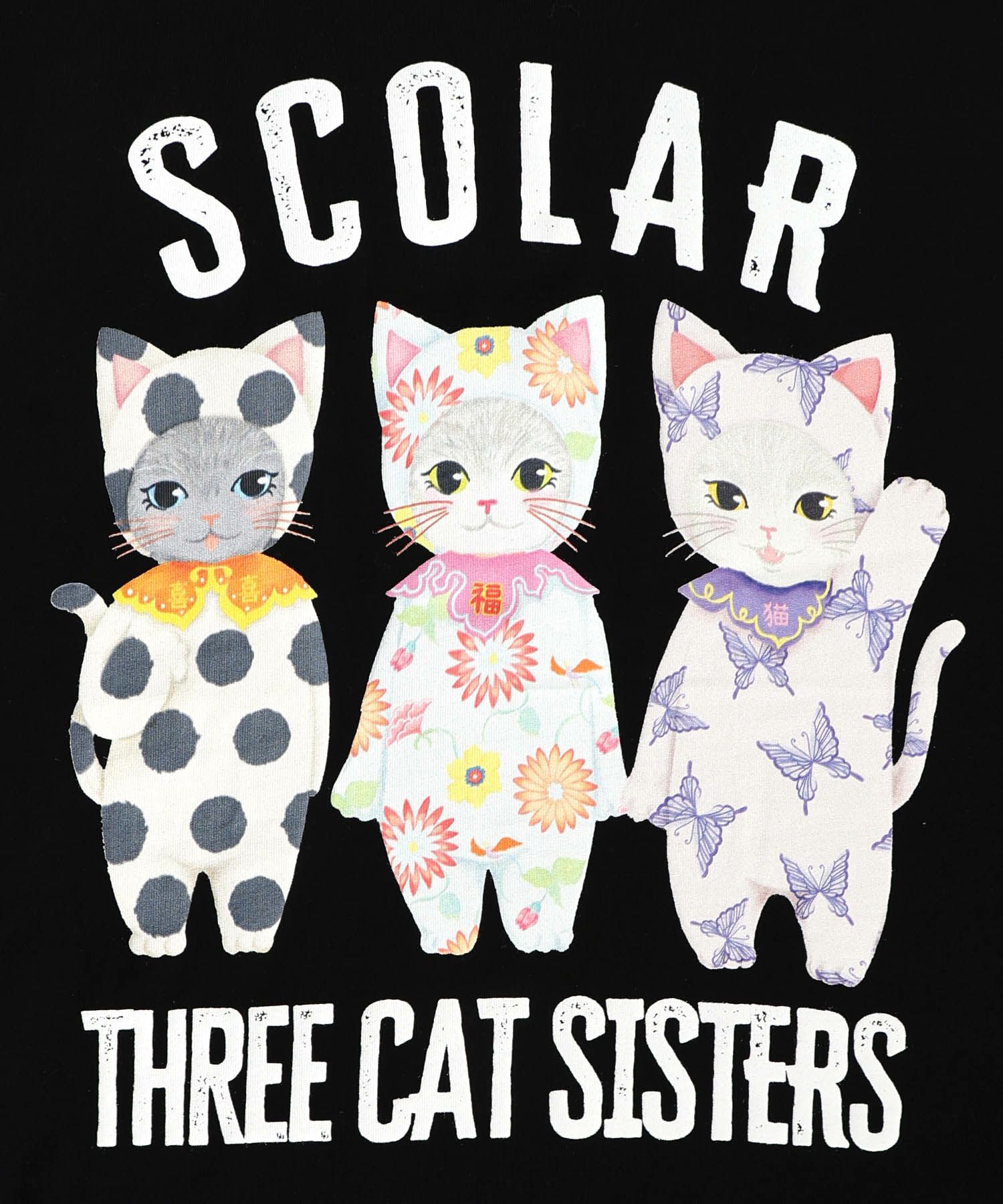 おしゃれネコシスターズTシャツ-12