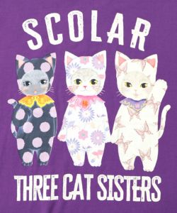 おしゃれネコシスターズTシャツ-16