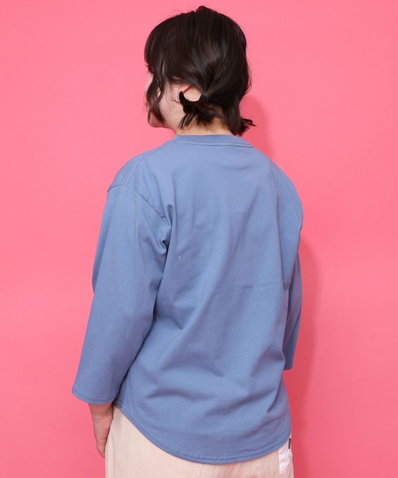 スカラーバーガータウン柄Tシャツ-6