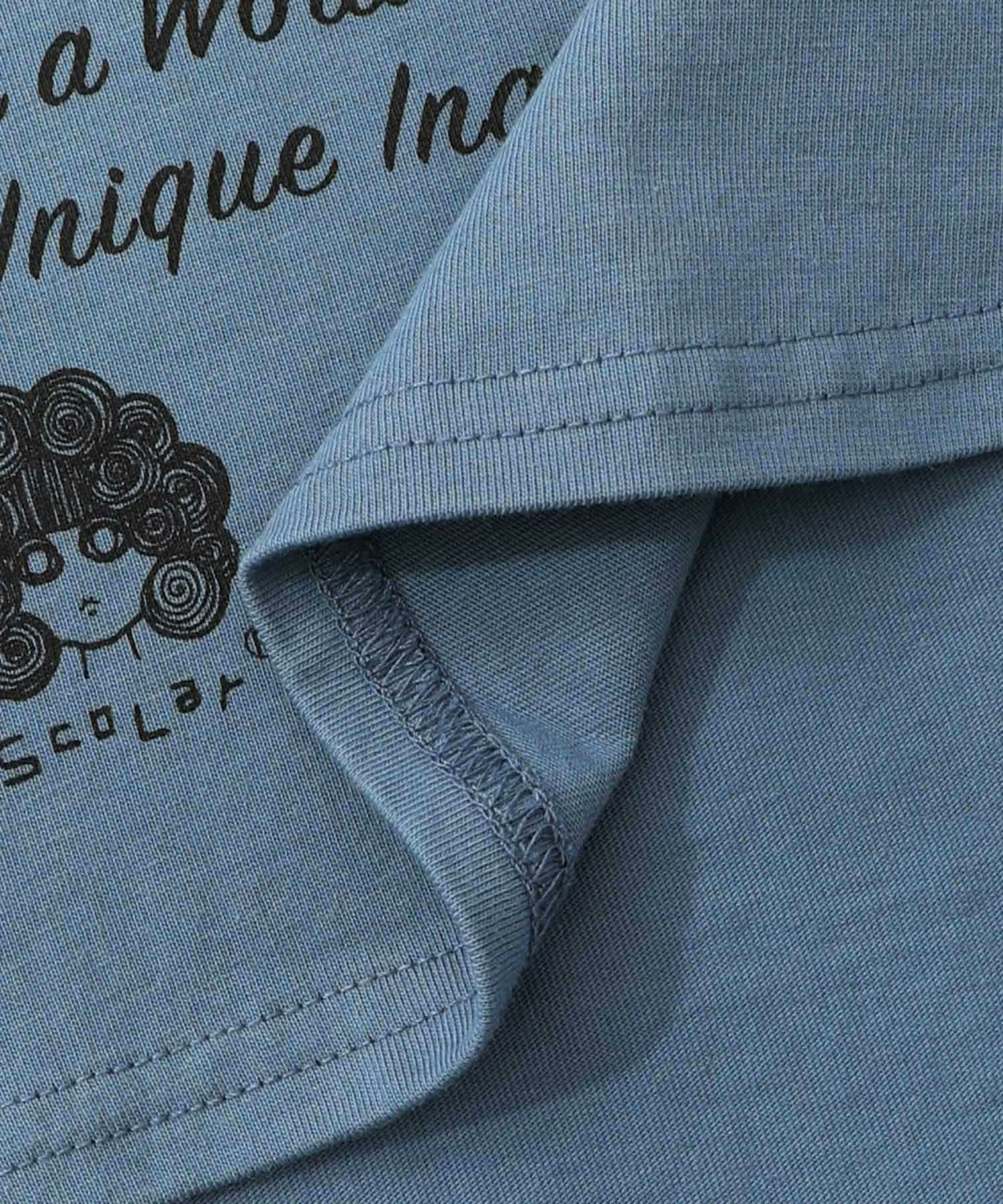 スカラーバーガータウン柄Tシャツ-18