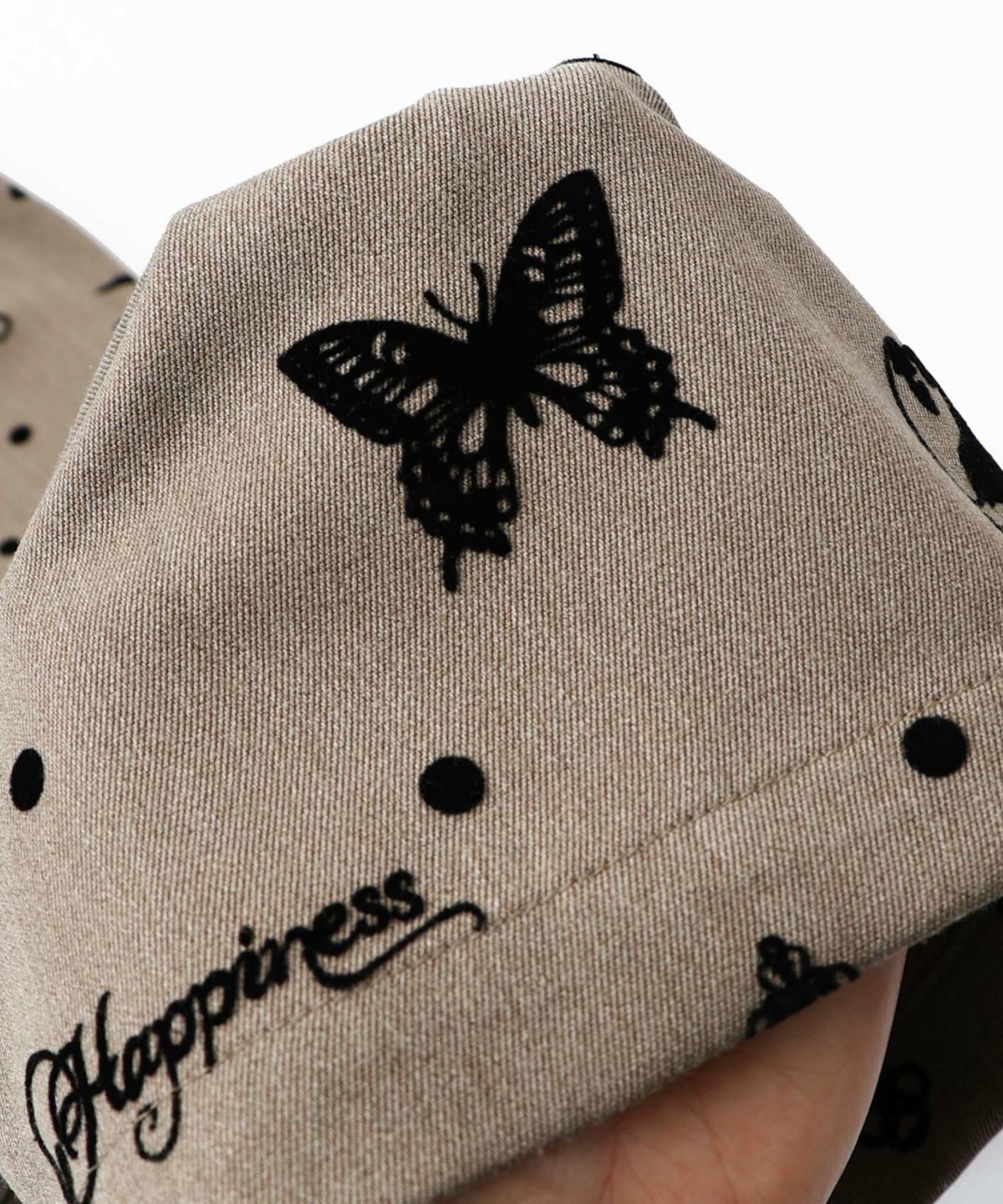 アンティーク調フロッキープリントパンツ-16