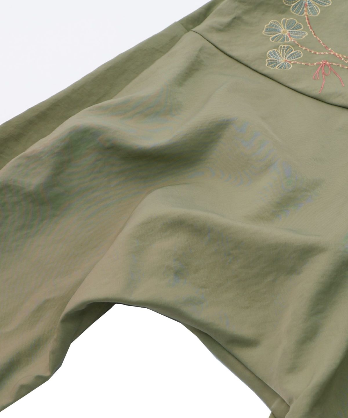 リボン×花刺繍ドルマンスリーブブルゾン-24