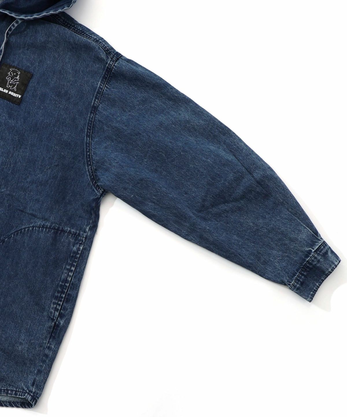 正月太りネコ柄デニムorチェックシャツパーカー-29