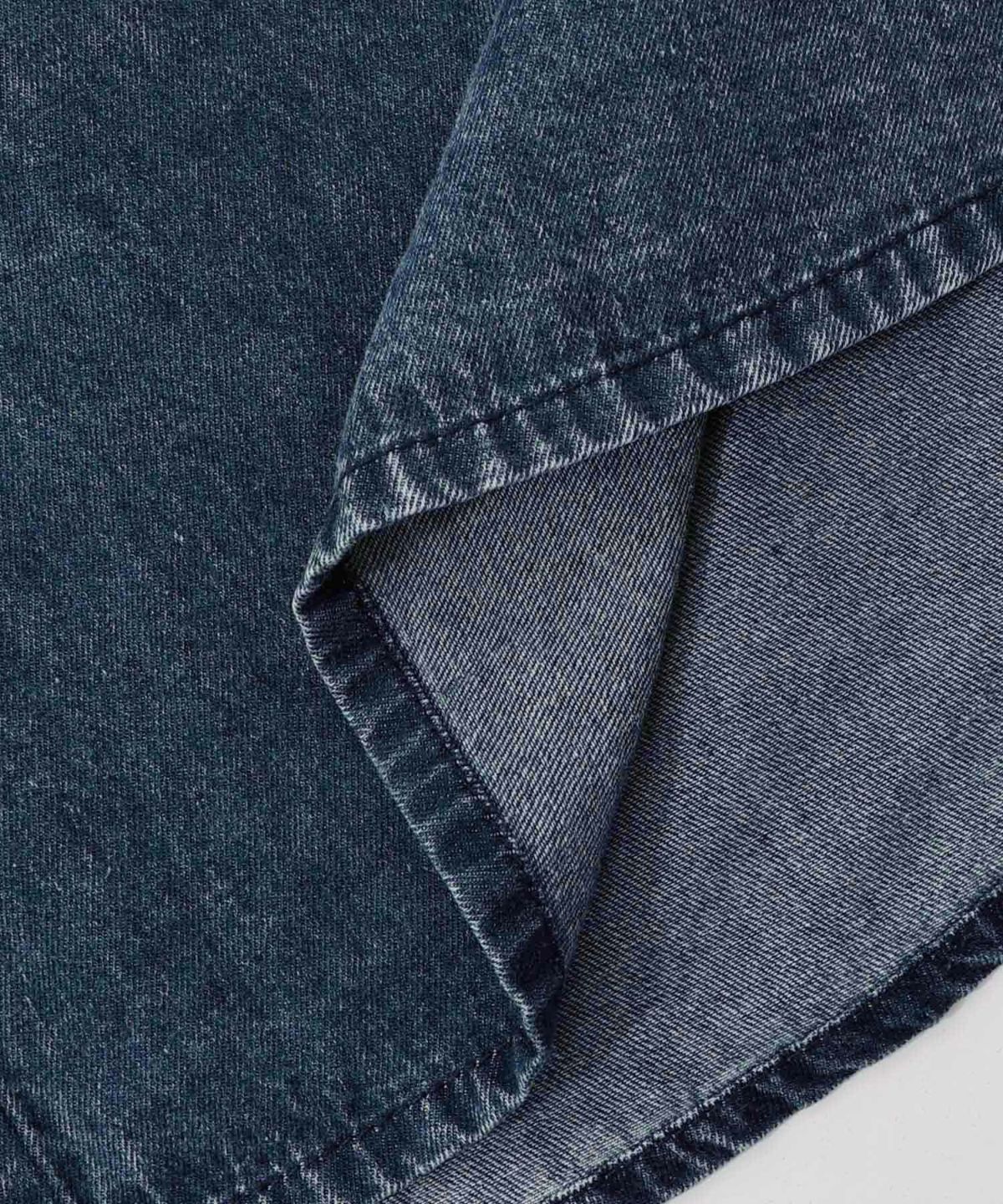 正月太りネコ柄デニムorチェックシャツパーカー-32