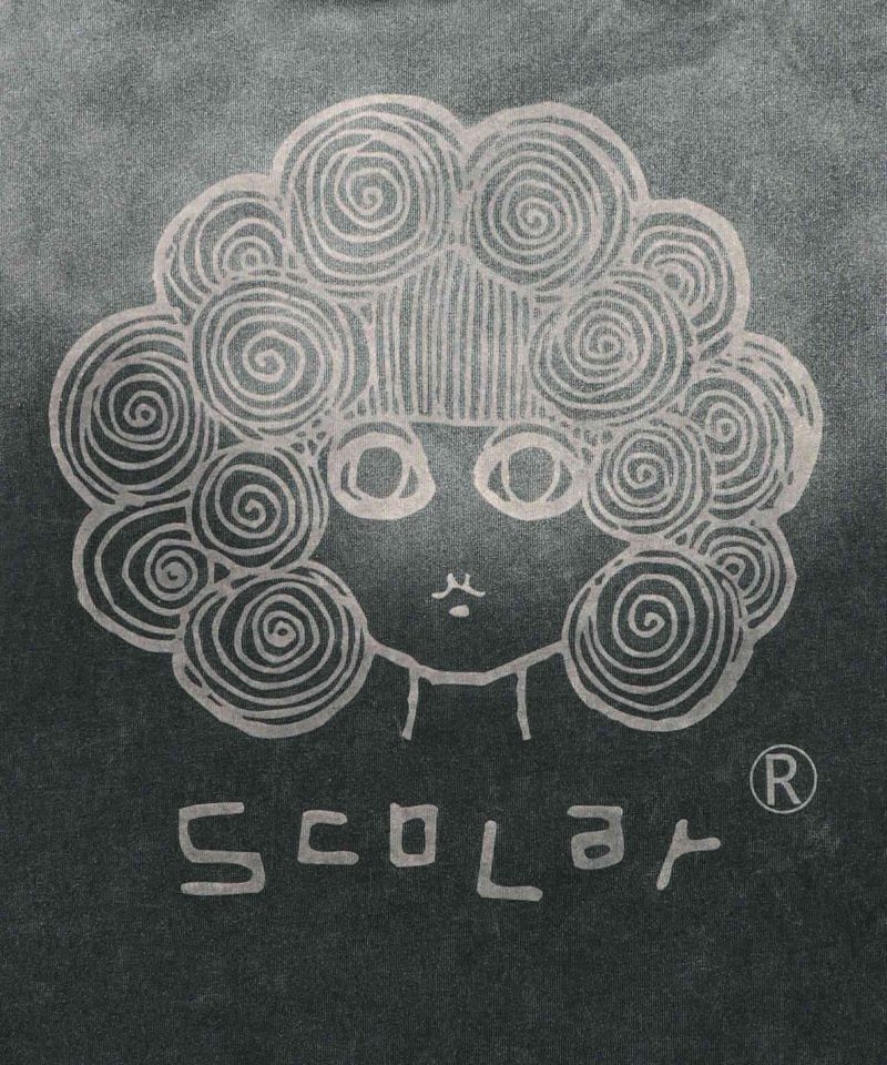 スカラーちゃん柄ヴィンテージ風プルオーバー-15