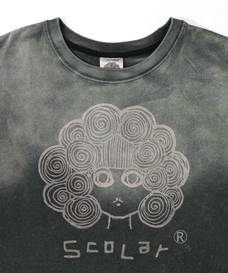 スカラーちゃん柄ヴィンテージ風プルオーバー-20