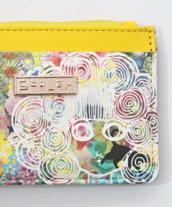 黒ネコ×スカラーちゃん 花柄フラグメントケース-5