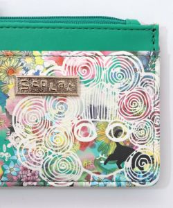 黒ネコ×スカラーちゃん 花柄フラグメントケース-8