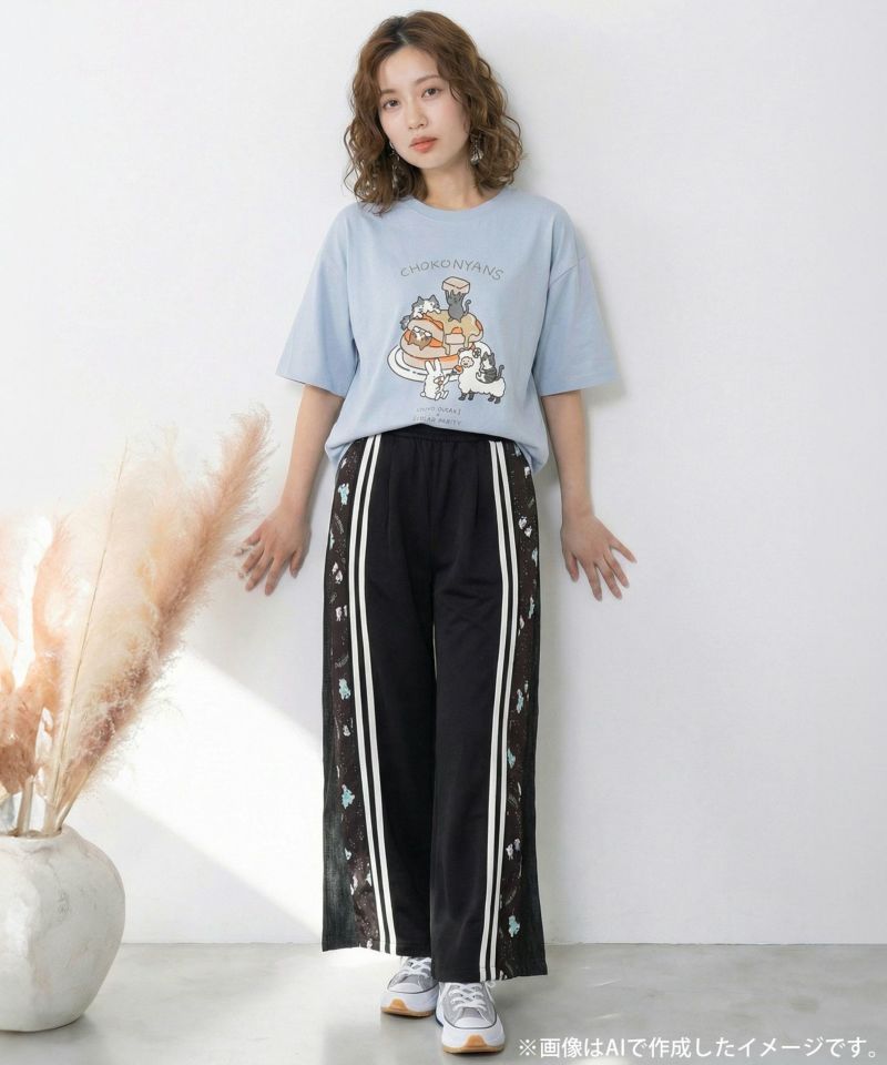 ちょこにゃんず パンケーキTシャツ-17