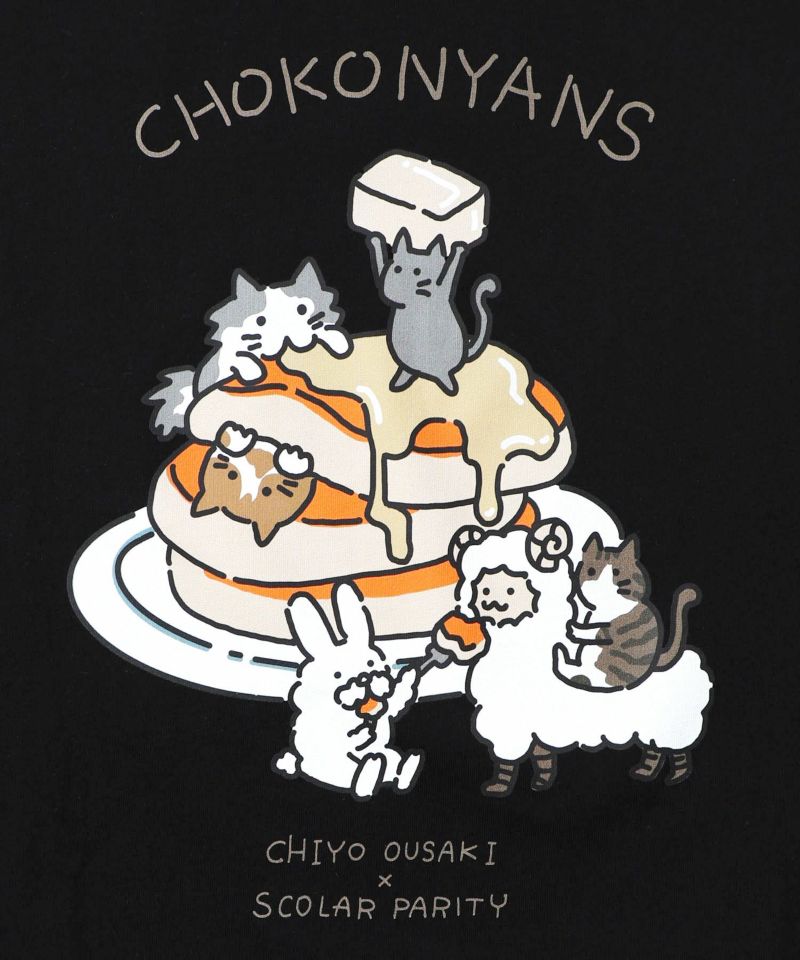 ちょこにゃんず パンケーキTシャツ-21