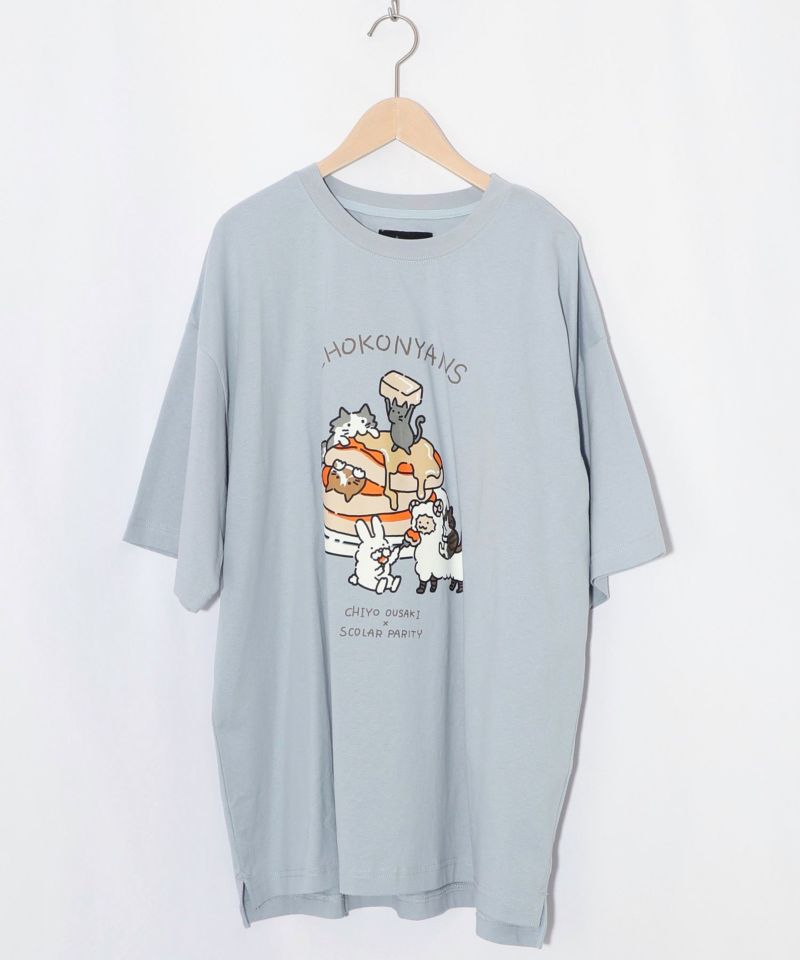 ちょこにゃんず パンケーキTシャツ-22