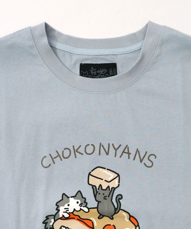 ちょこにゃんず パンケーキTシャツ-24