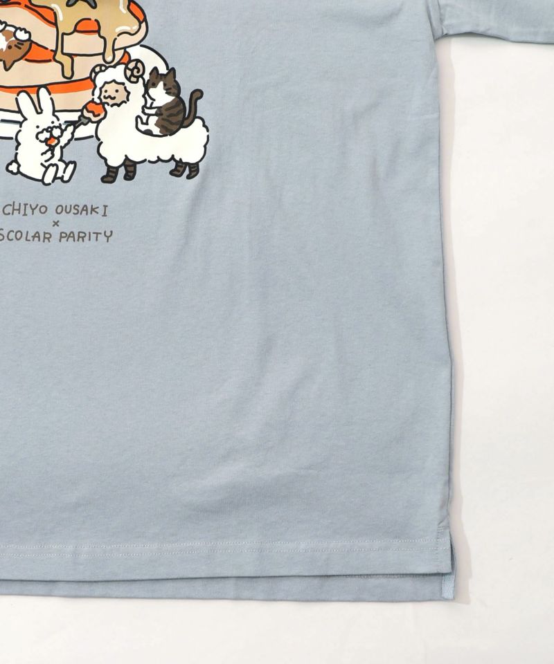ちょこにゃんず パンケーキTシャツ-27
