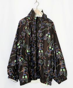 組体操クマうさぎリバーシブルワッシャーブルゾン-11