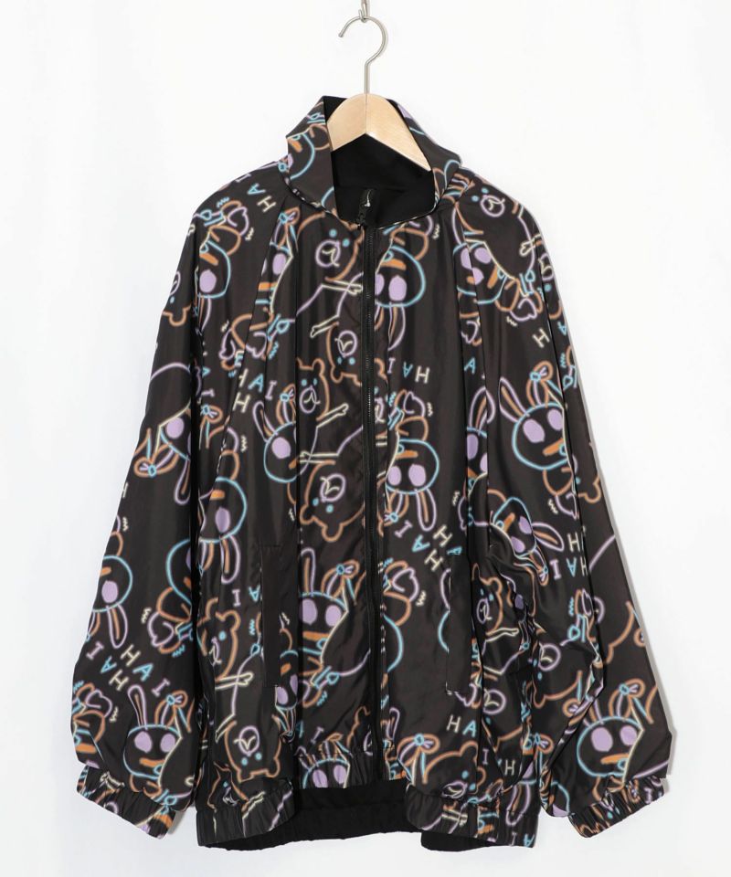 組体操クマうさぎリバーシブルワッシャーブルゾン-14