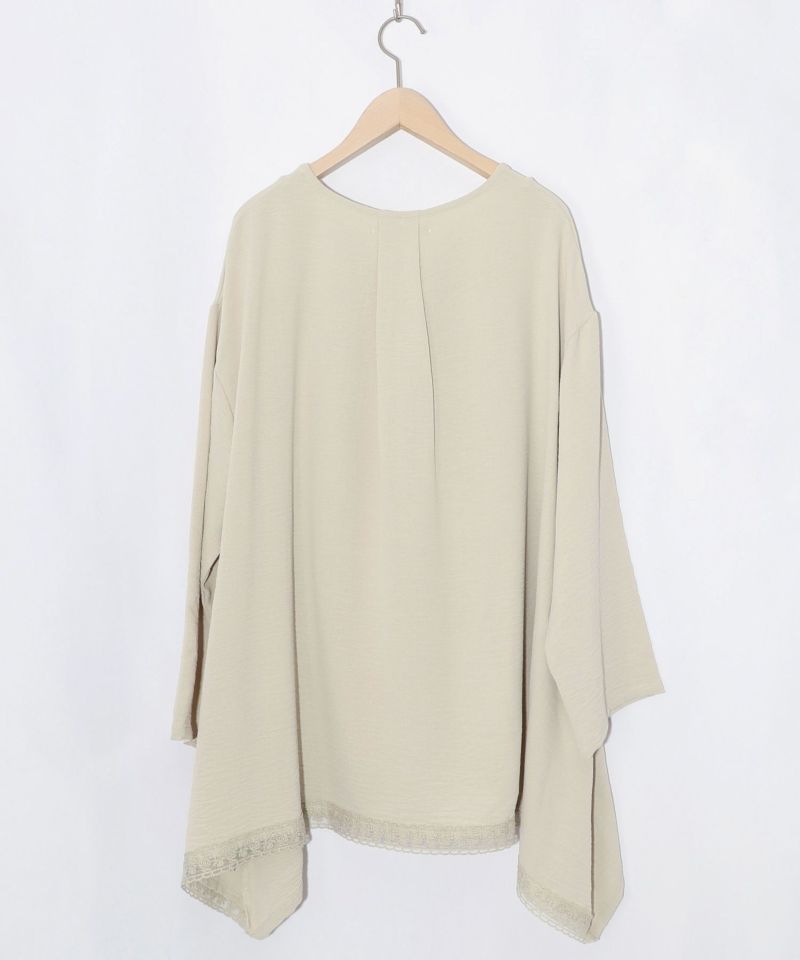 ラメツイード女の子アップリケプルオーバー-10