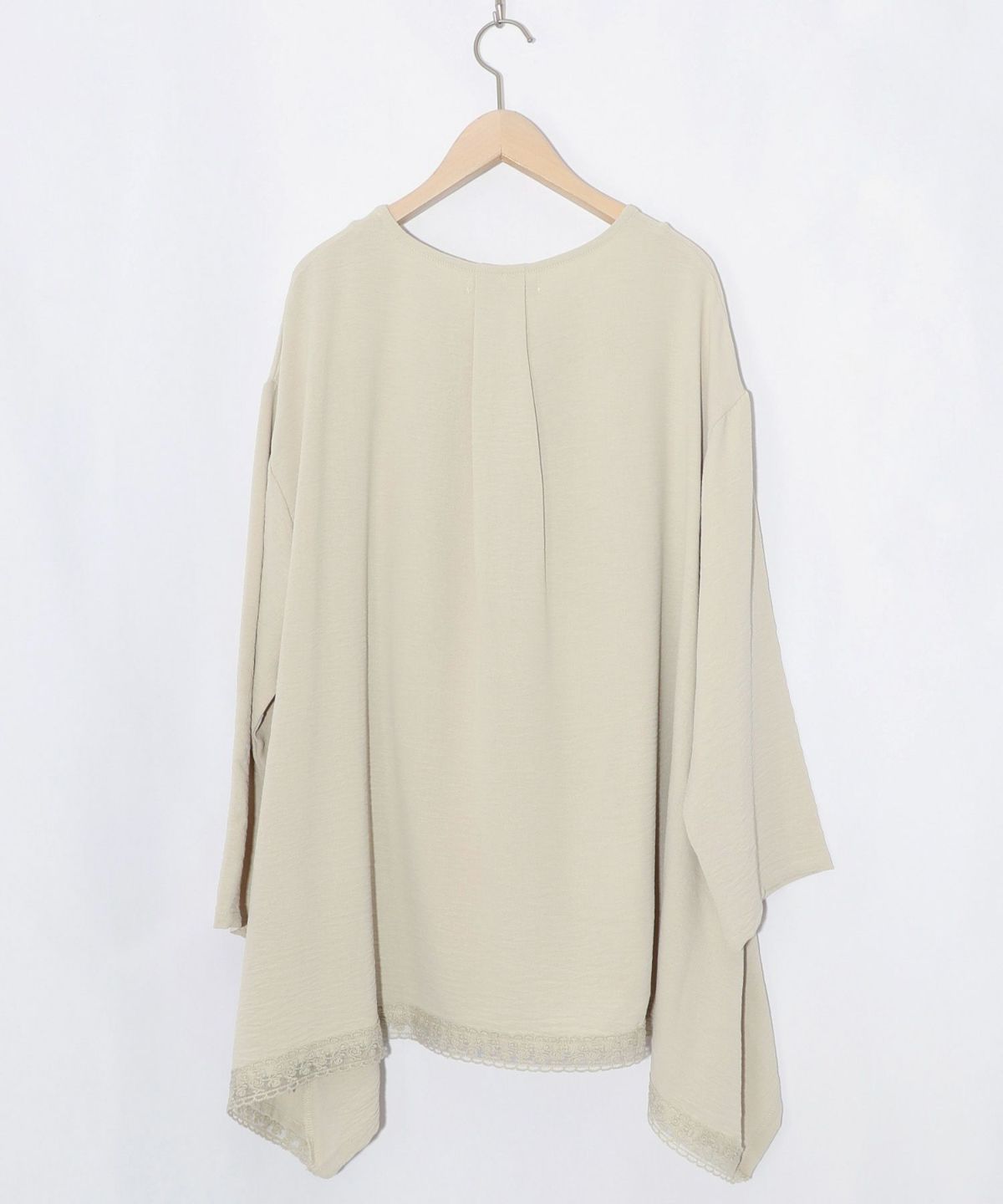 ラメツイード女の子アップリケプルオーバー-10