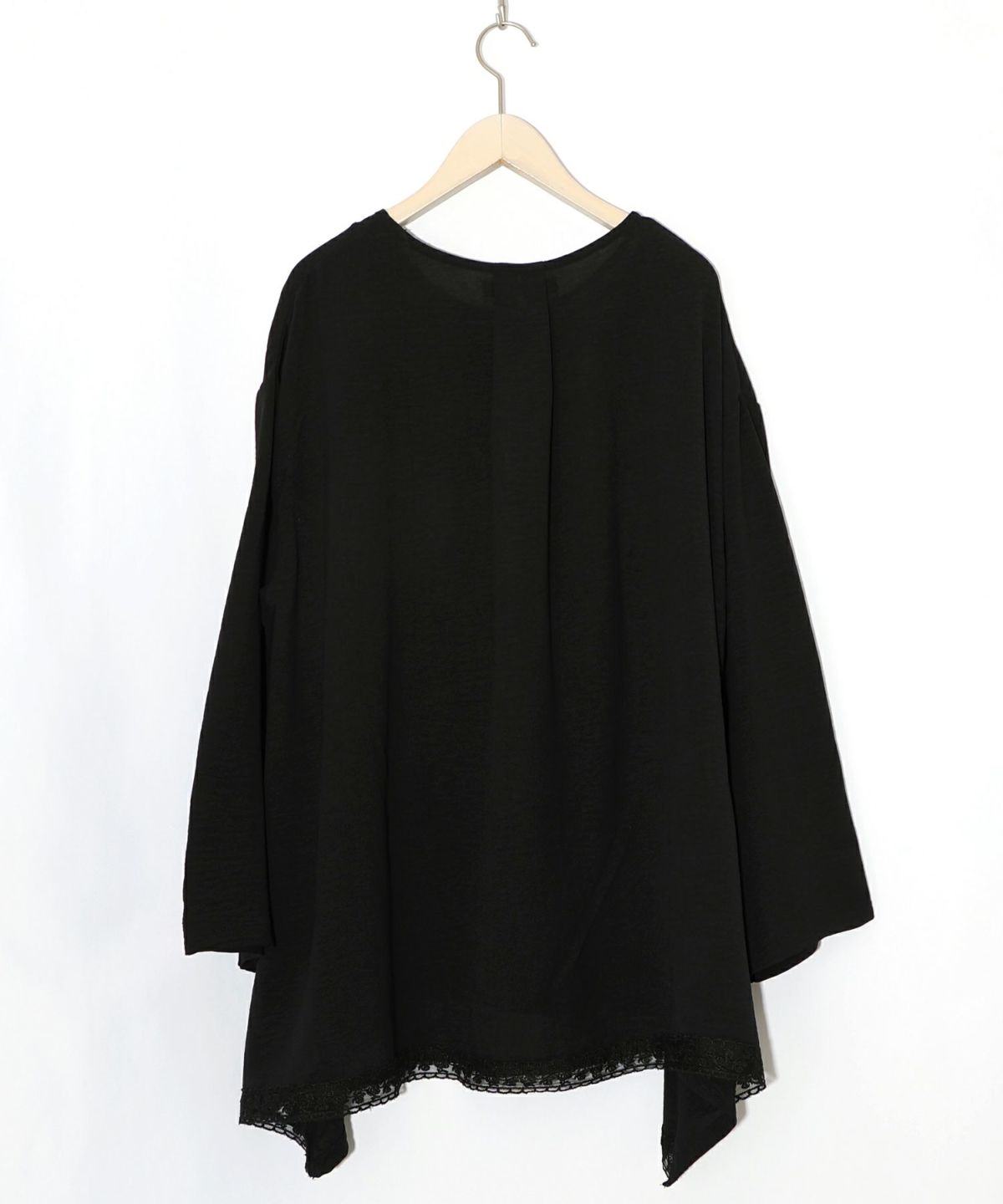 ラメツイード女の子アップリケプルオーバー-13