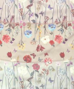 クラシカル花柄チュール重ねワンピース-20