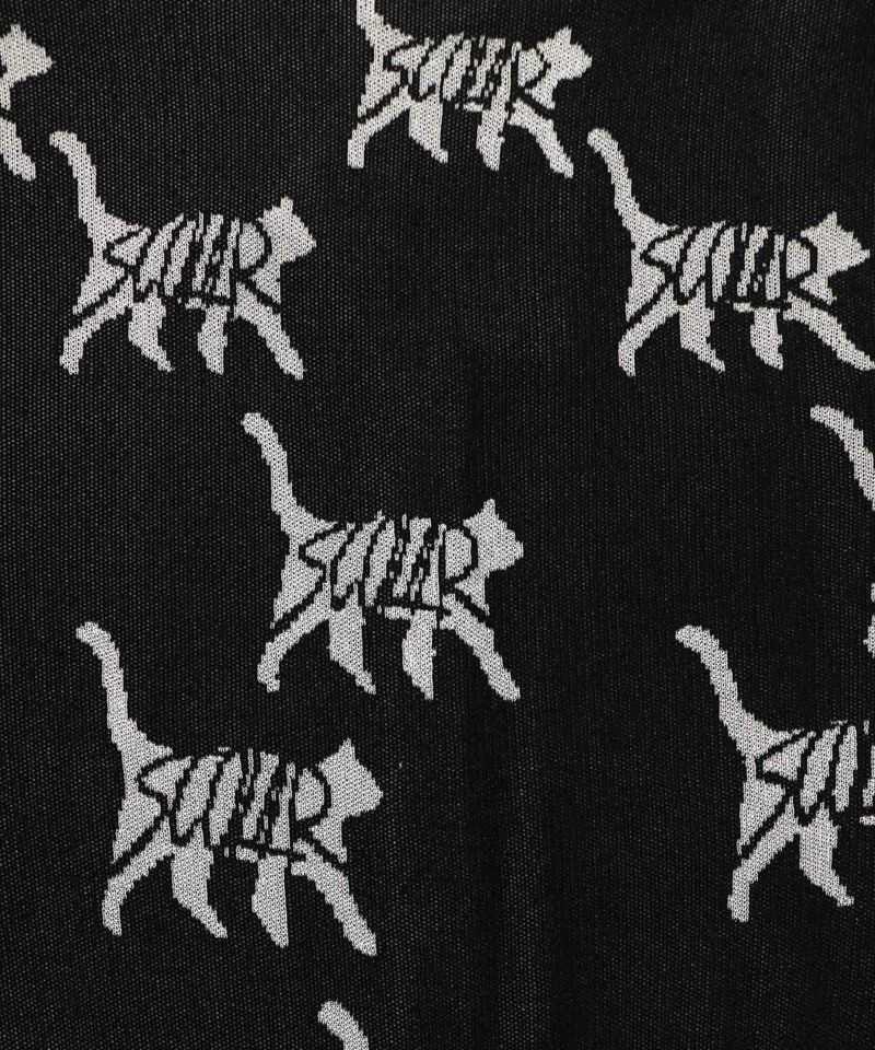 ネコスカラーUVジャガードカーディガン-18