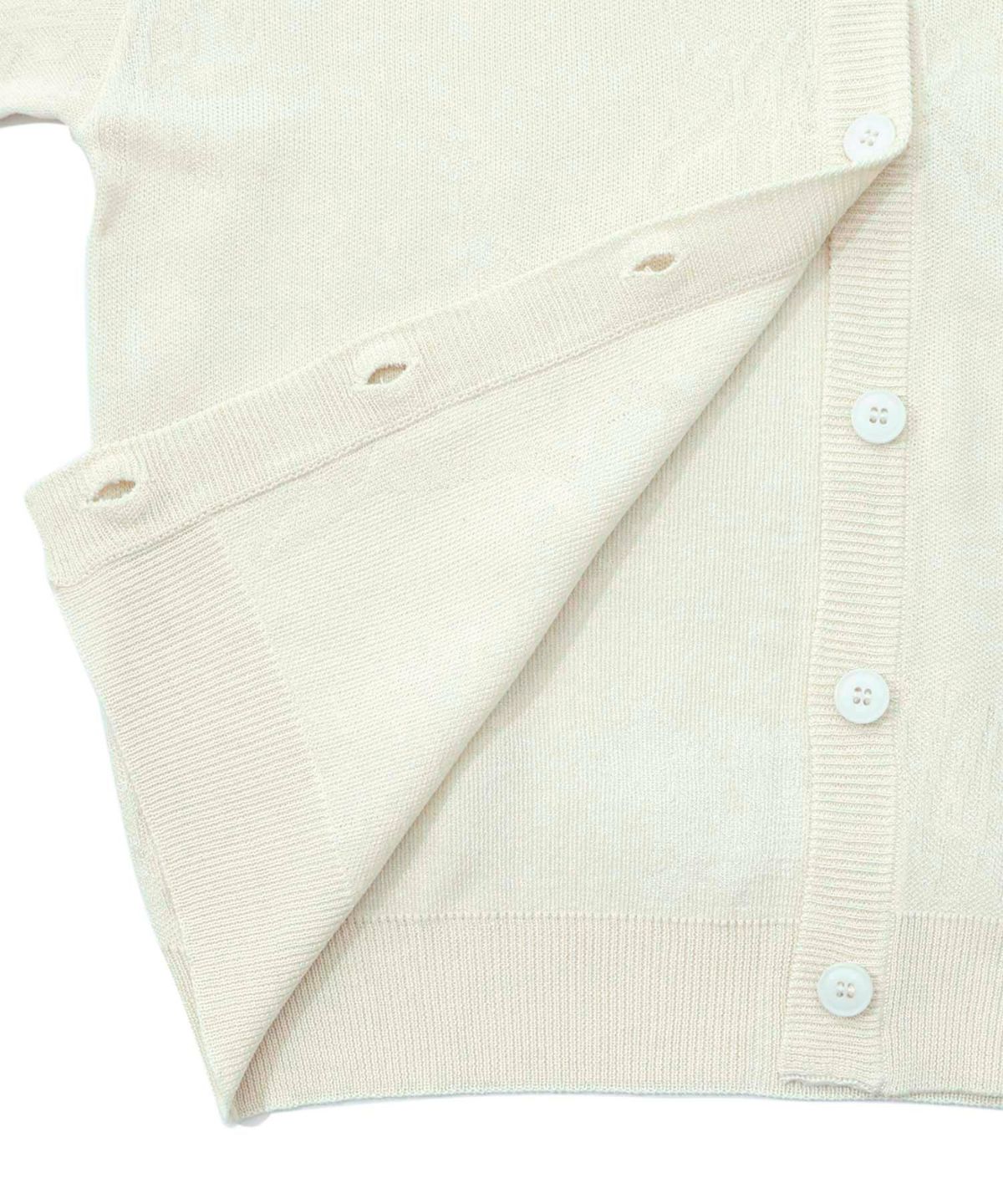 ネコスカラーUVジャガードカーディガン-22